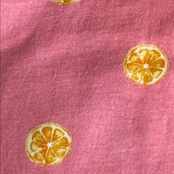 Ladies Joe Fresh Orange Slices Pj Pants Size XS - Picture 2 of 3